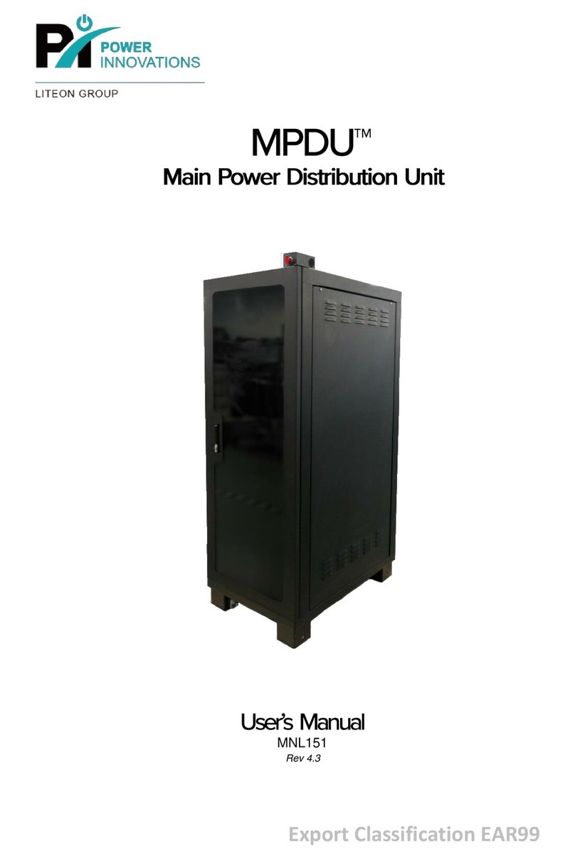 Power Innovations MPDU user manual