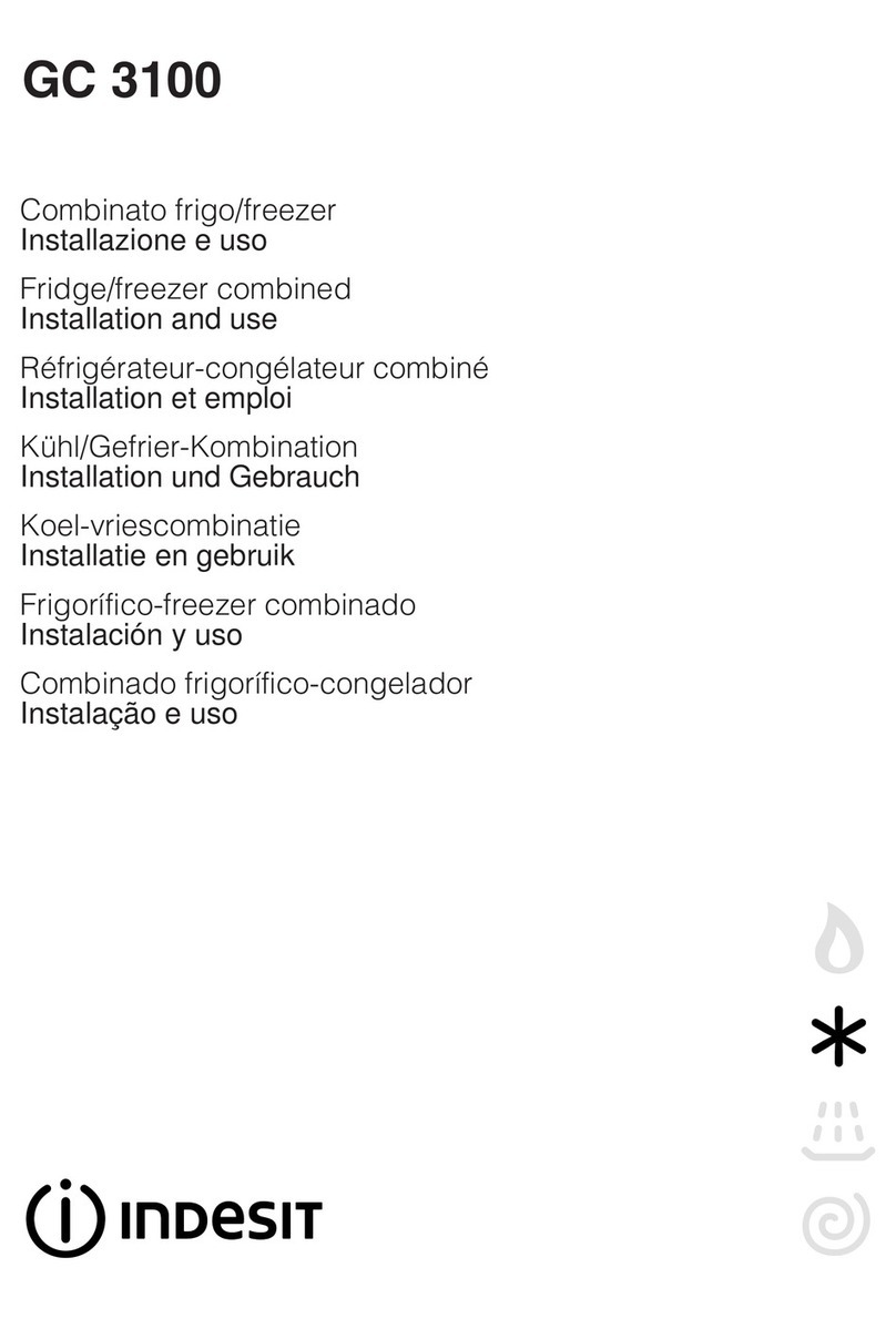 Indesit GC 3100 Quick start guide