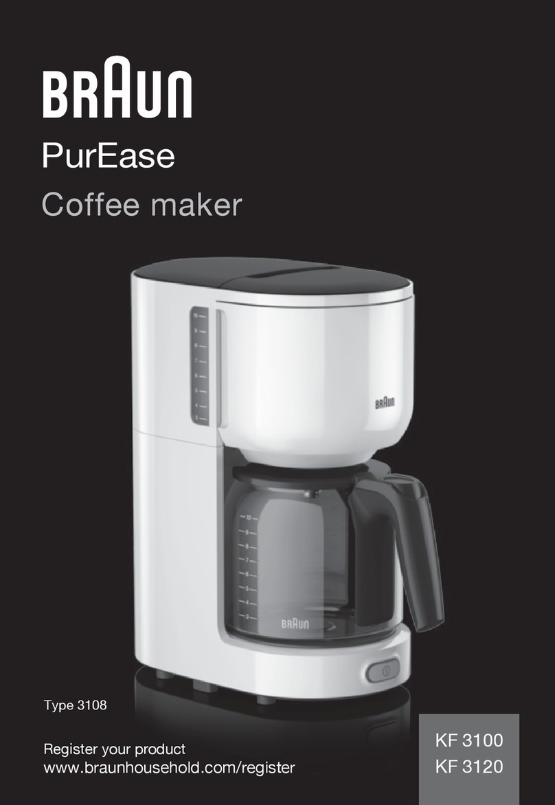 Braun KF 3120 User manual