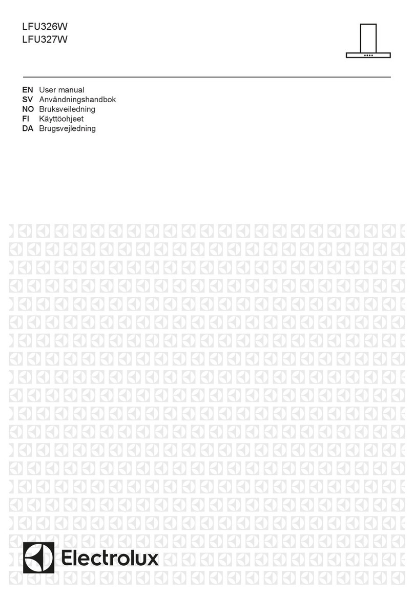 Electrolux LFU326W User manual