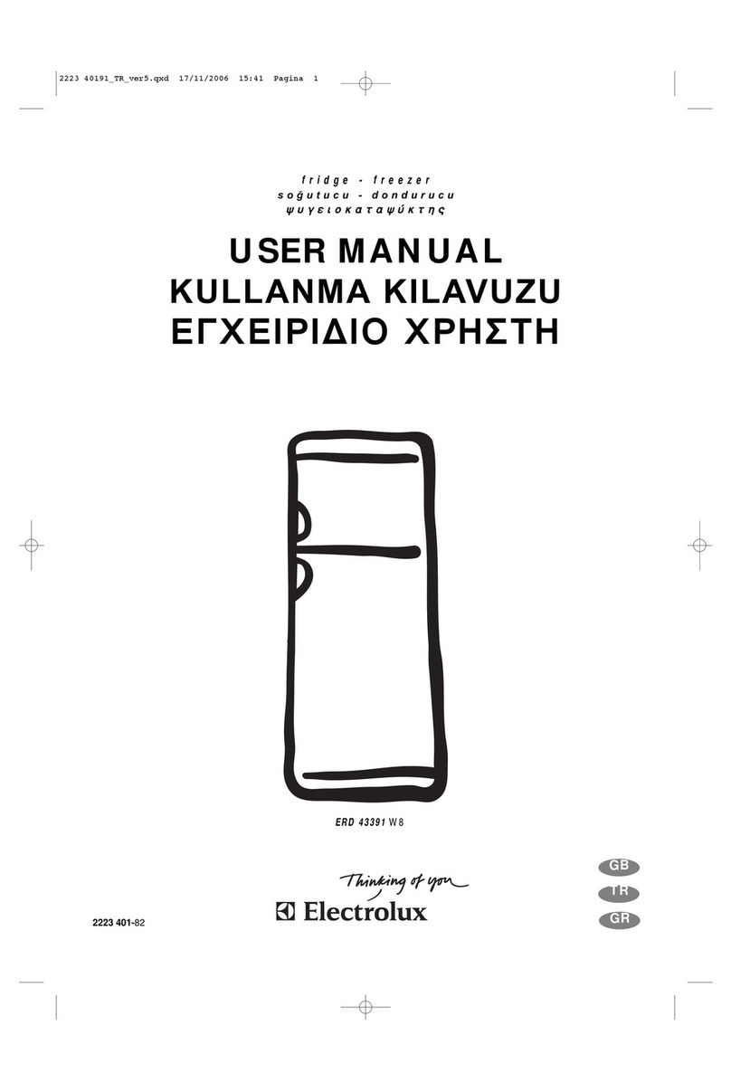 Electrolux ERD 43391 W8 User manual
