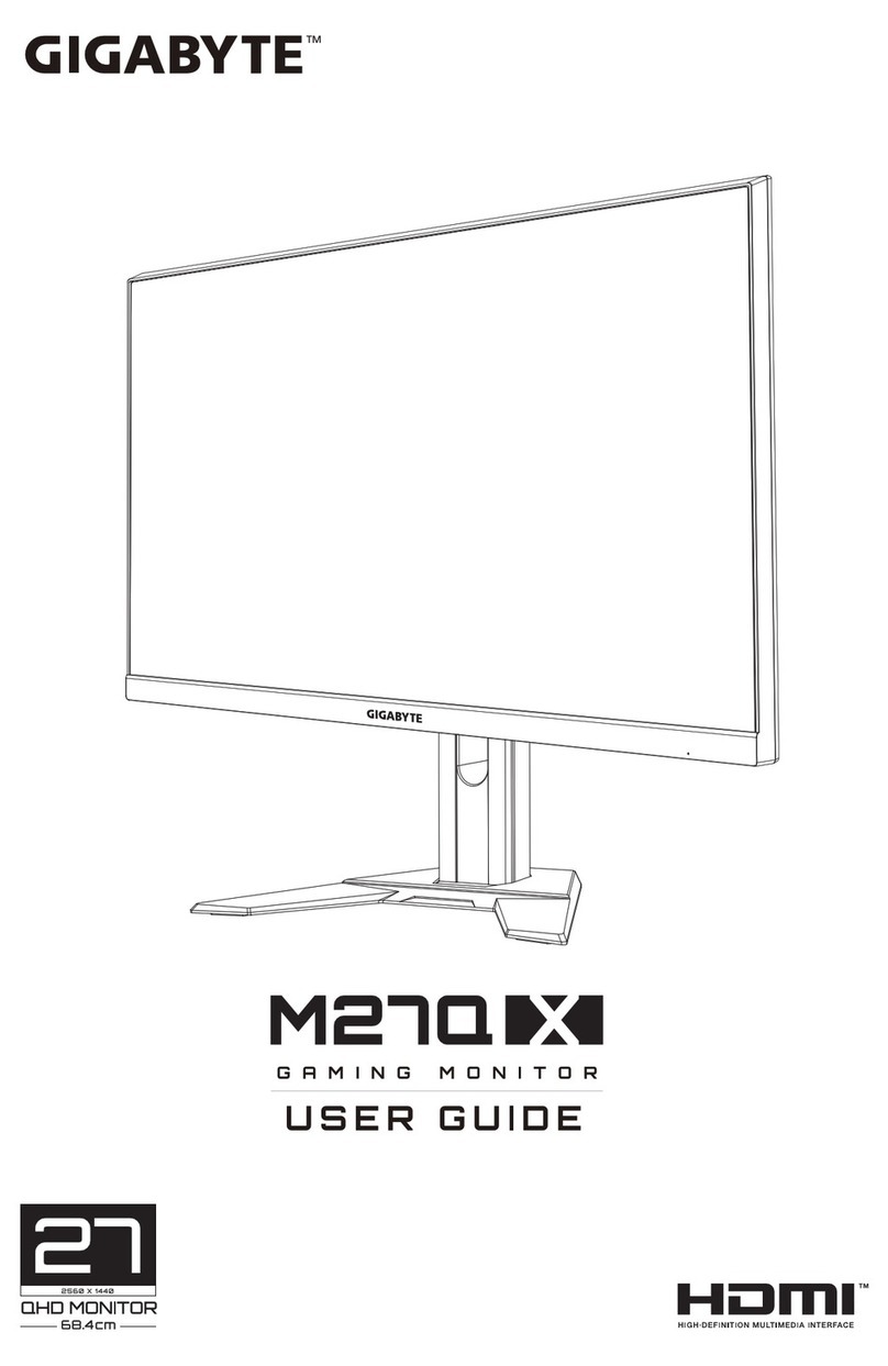 GIGA-BYTE TECHNOLOGY M27Q X User manual