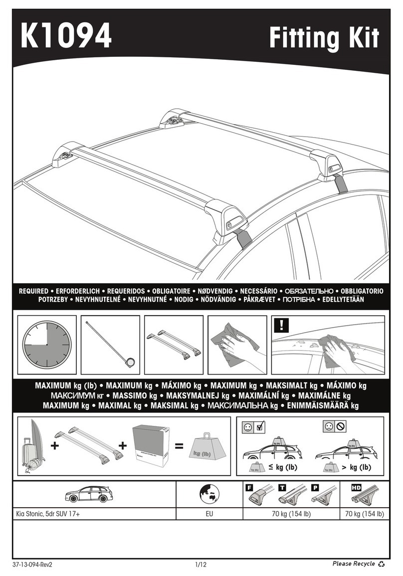 Prorack K1094 User manual