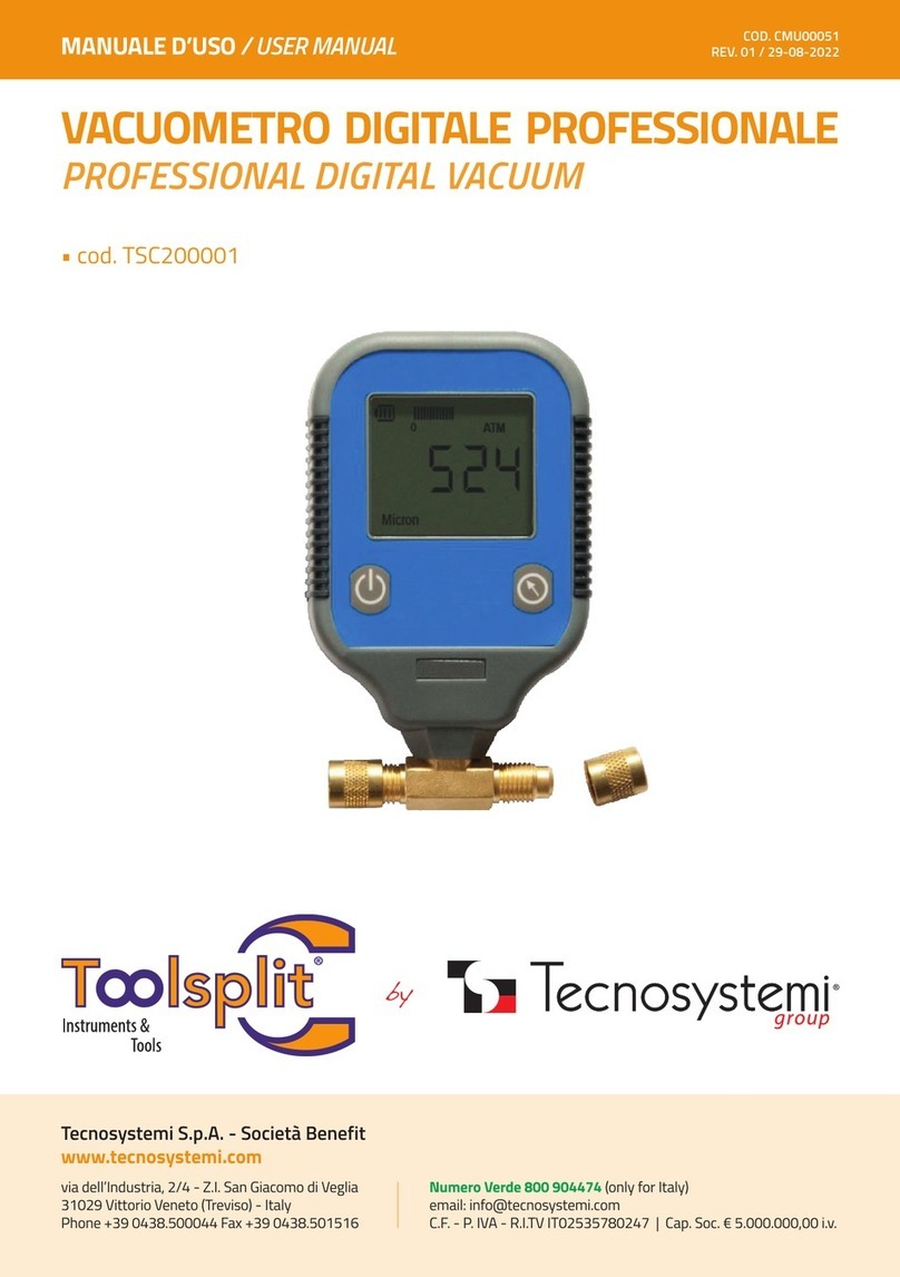 Tecnosystemi Toolsplit TSC200001 user manual