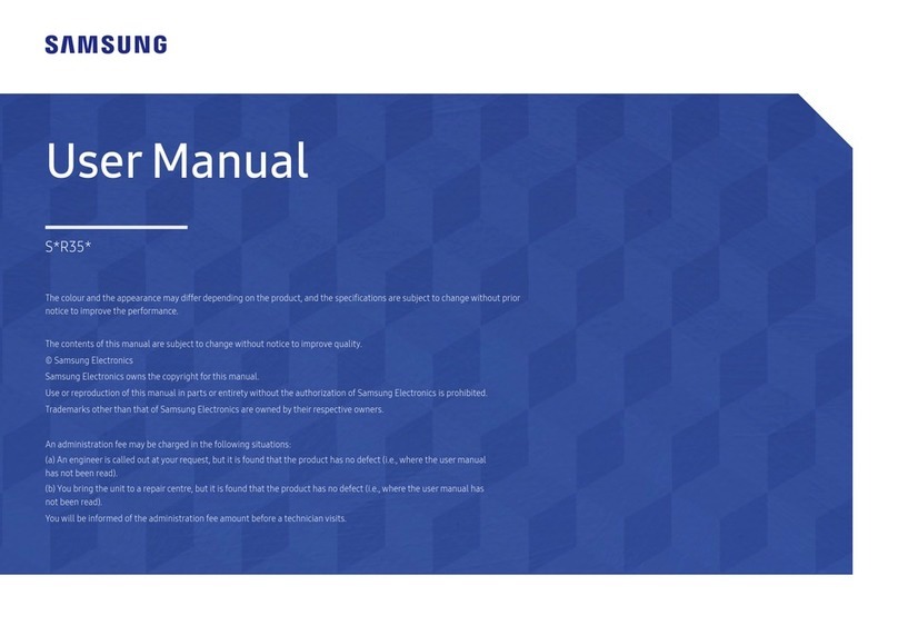 Samsung S27R356FHN User manual