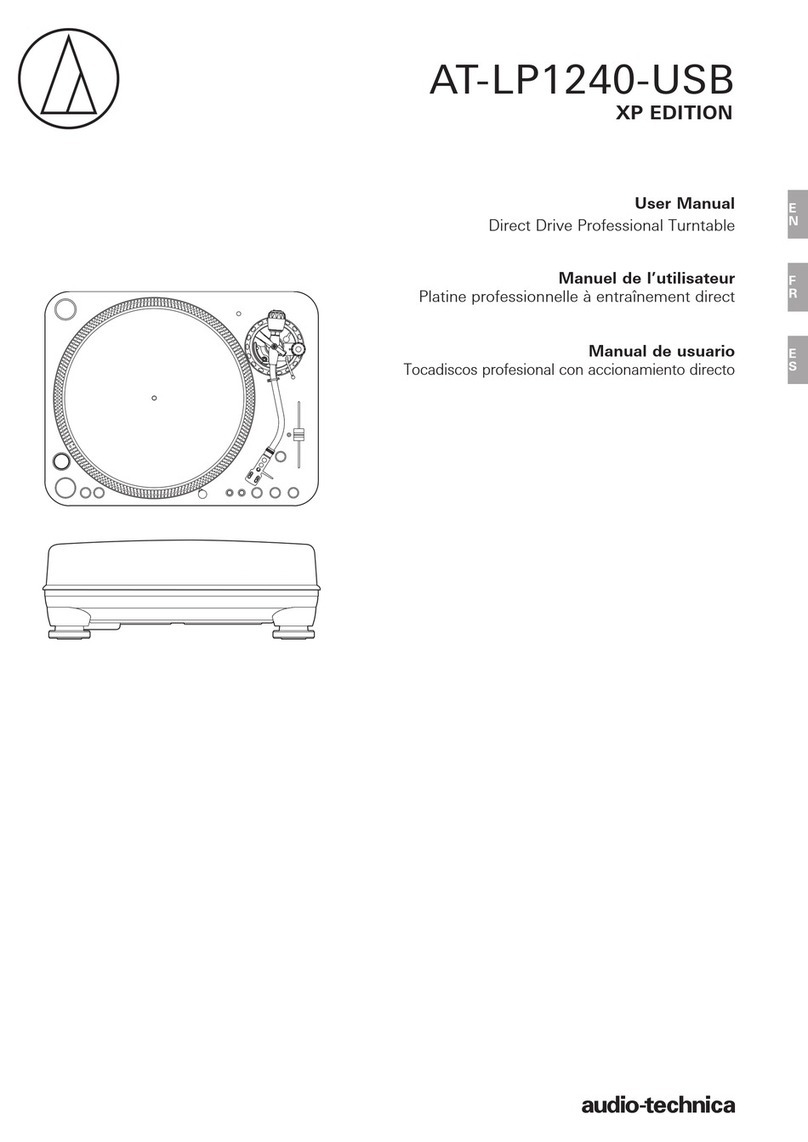 Audio Technica AT-LP1240-USB user manual