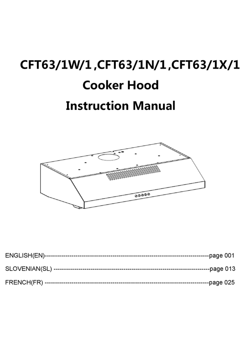 Candy CFT63/1W/1 User manual