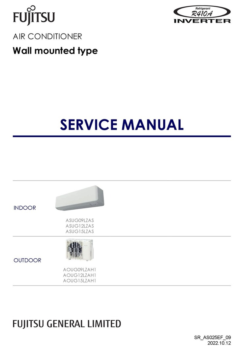 Fujitsu AOUG12LZAH1 User manual