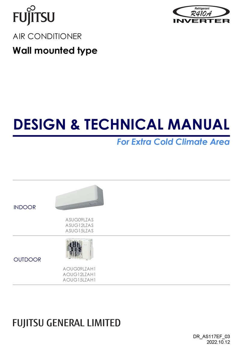 Fujitsu AOUG09LZAH1 Service manual
