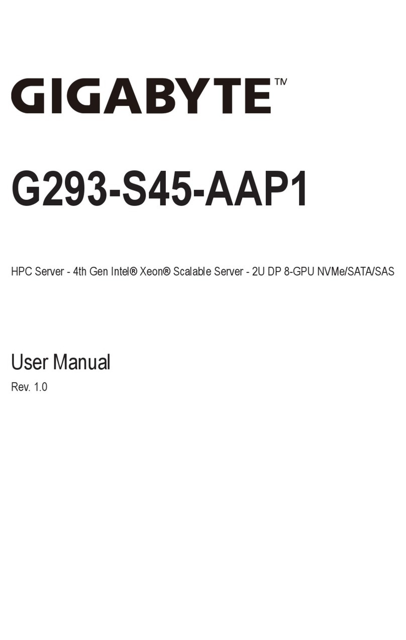 Gigabyte G293-S45-AAP1 User manual