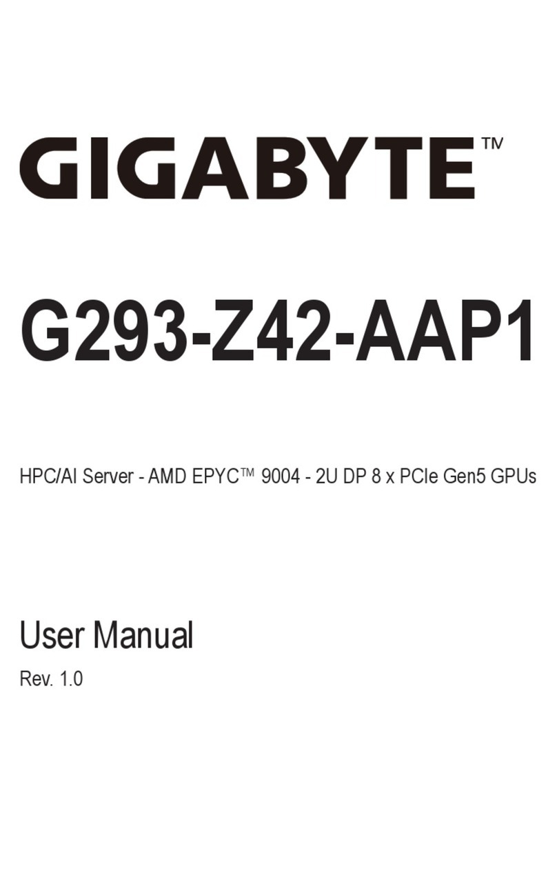 Gigabyte G293-Z42-AAP1 user manual Gigabyte G293-Z42-AAP1 user manual