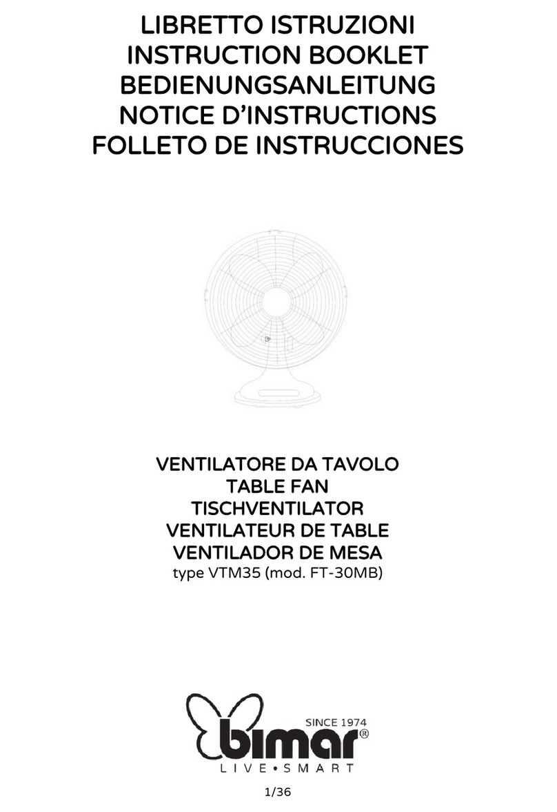 Bimar VTM35 User manual