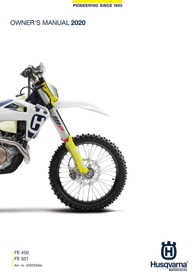 Husqvarna FE 450 EU 2020 User manual