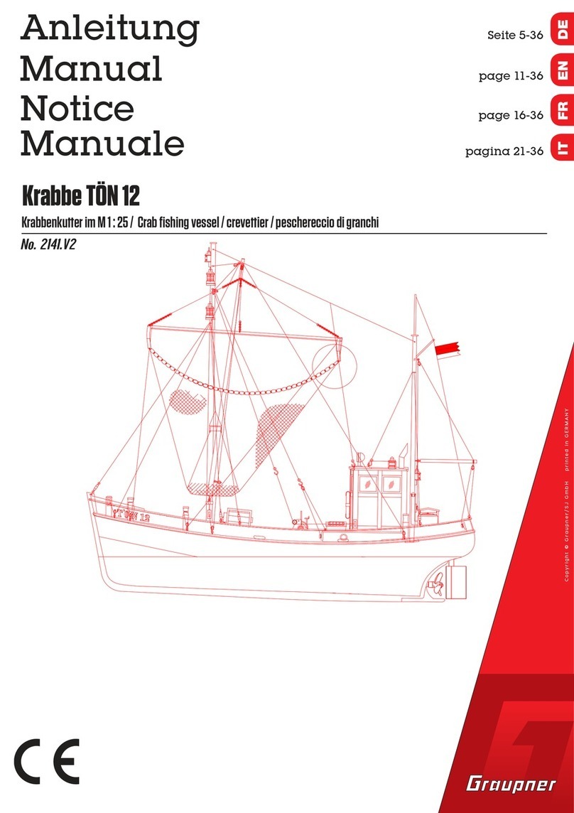 GRAUPNER Krabbe TON 12 manual