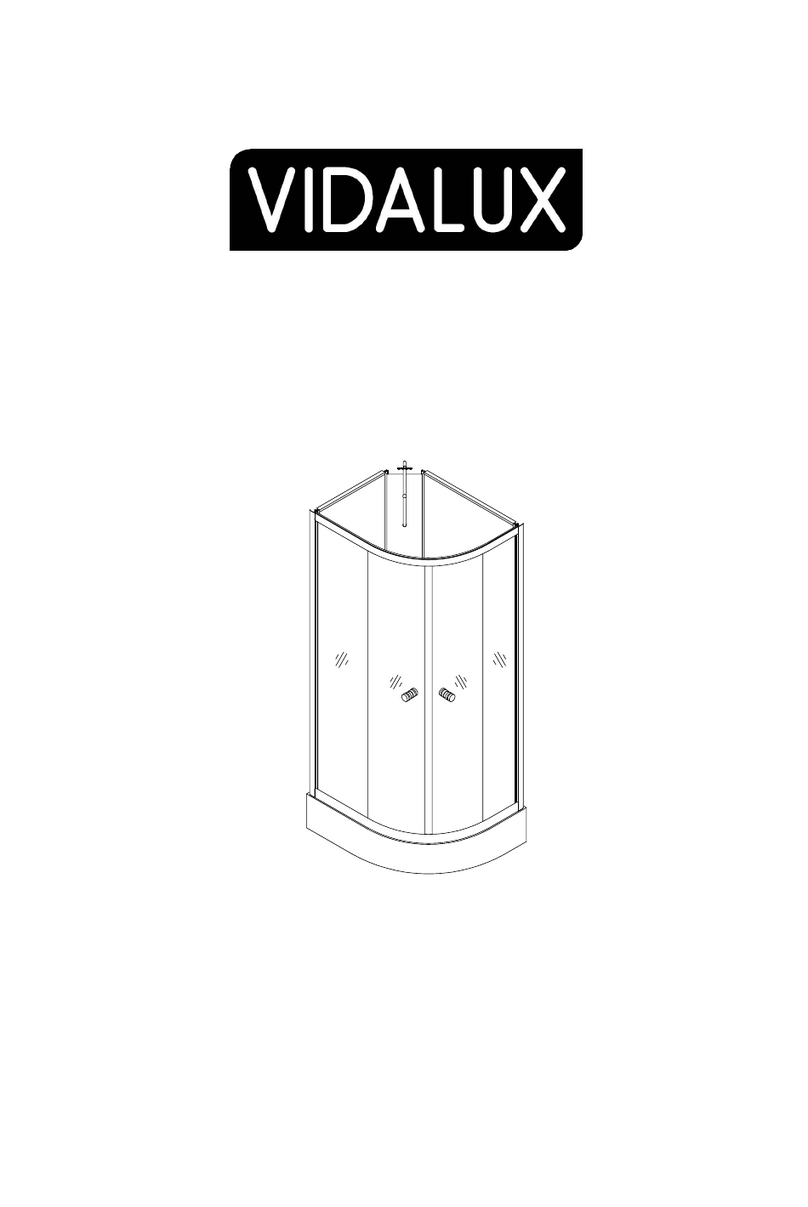 Vidalux HY-845 Series Installation and operating manual