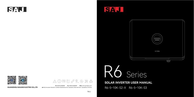SAJ R6 S2 Series User manual SAJ R6 S2 Series User manual