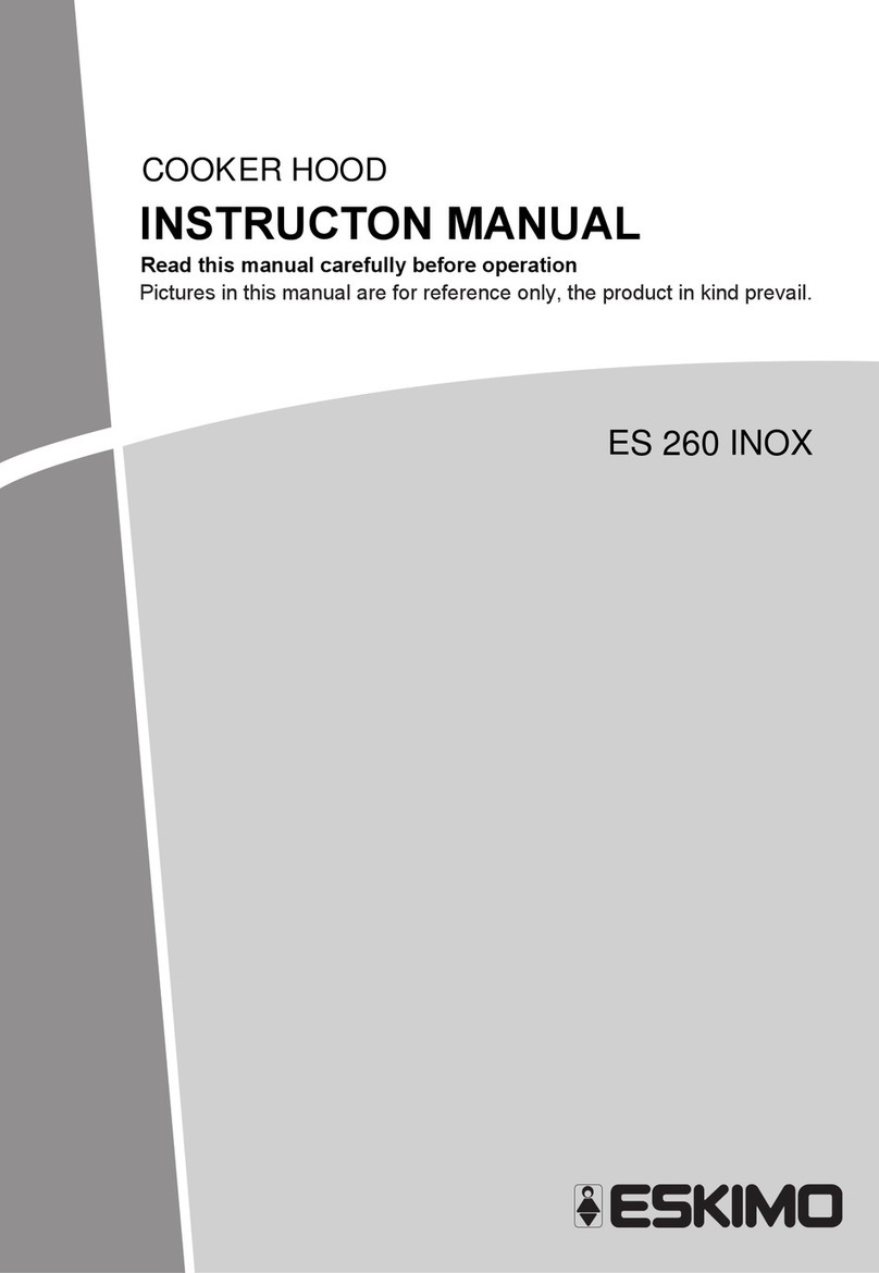 Eskimo ES 260 INOX instruction manual