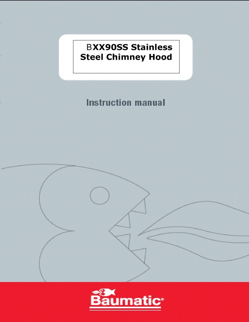 Baumatic BXX90SS instruction manual