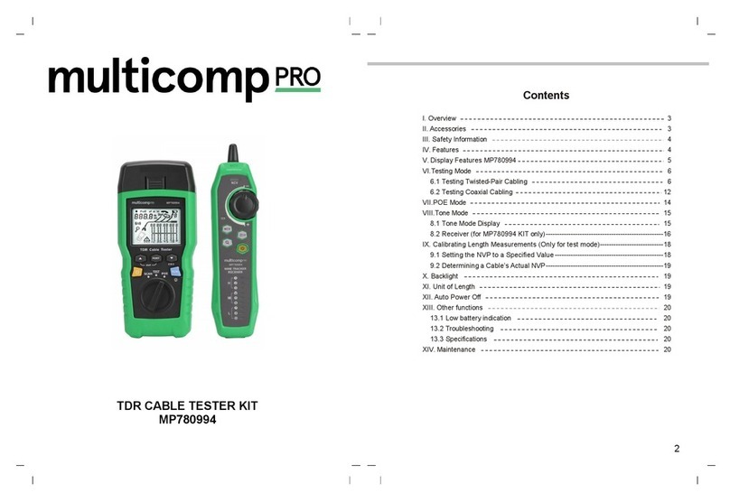 multicomp pro MP780994 User manual multicomp pro MP780994 User manual