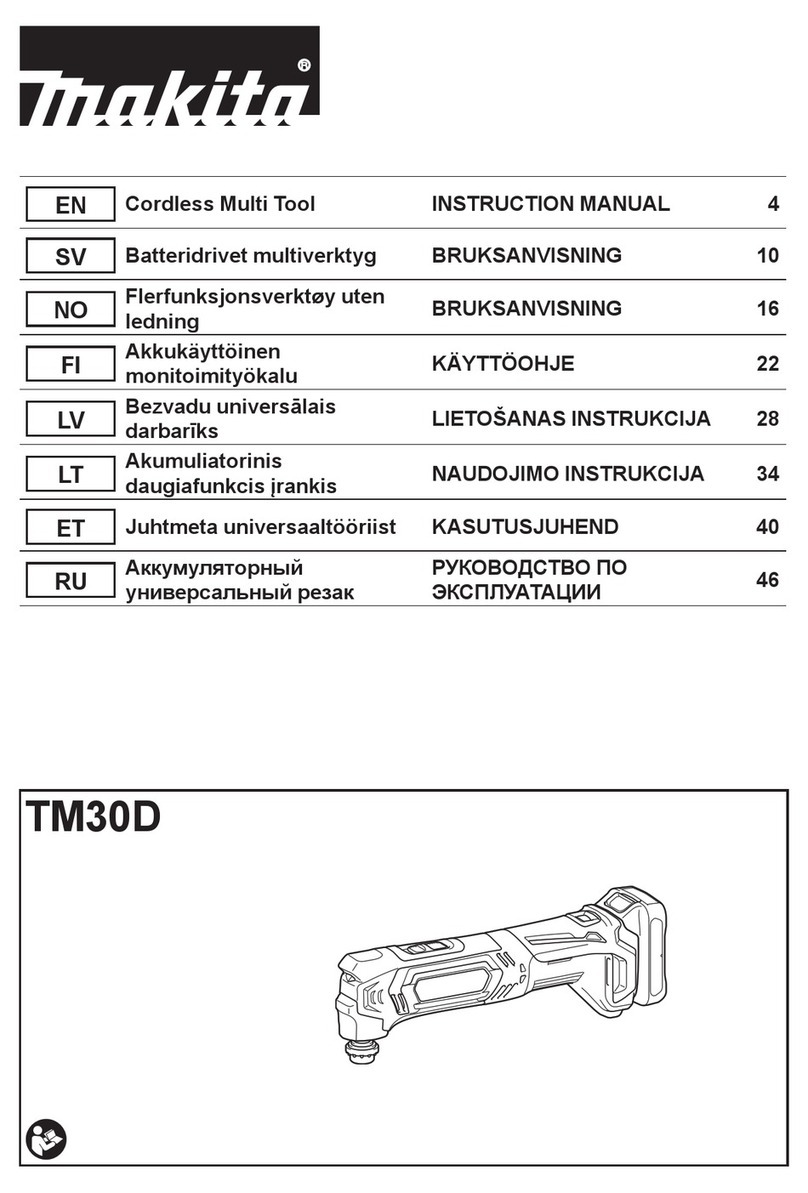 Makita TM30DWYE instruction manual