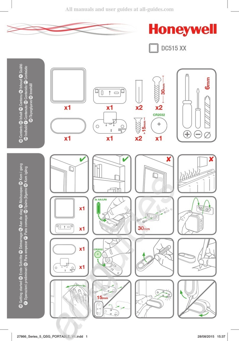 Honeywell DC515 Series manual