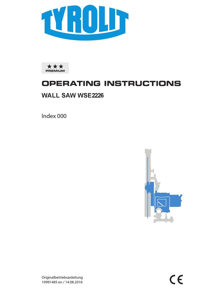 TYROLIT Hydrostress WSE2226QC operating instructions