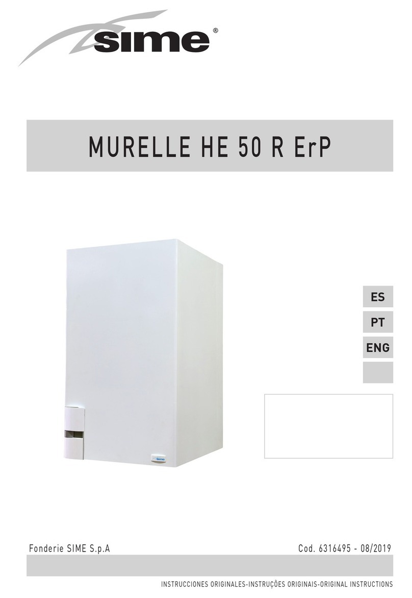 Sime MURELLE HE 50 R E instructions