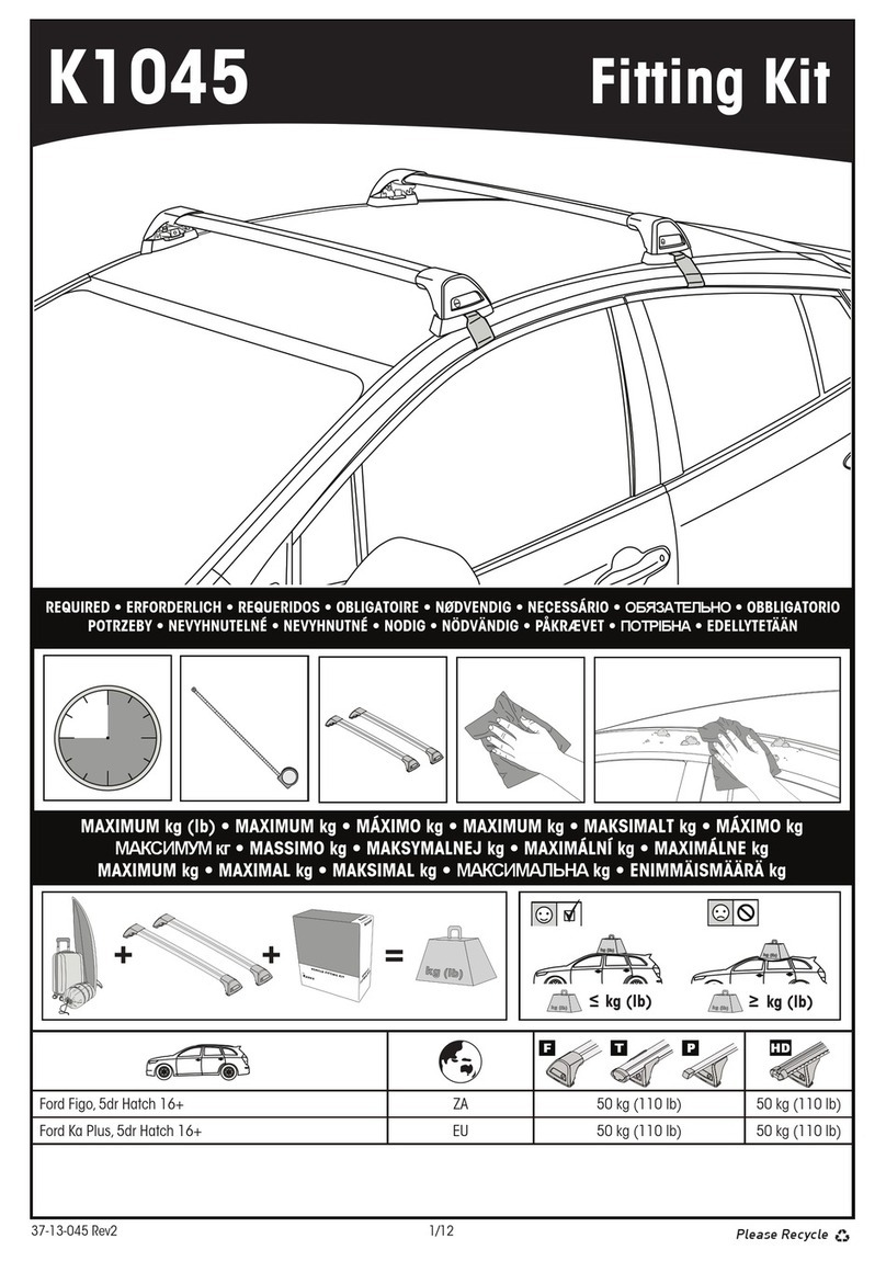Prorack K1045 User manual