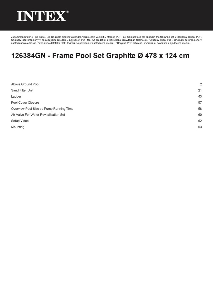 Intex 126384GN User manual