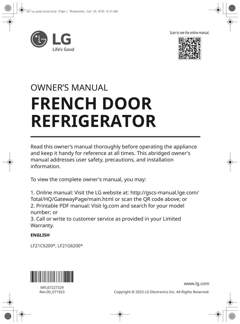 LG LF21C6200 Series owner's manual