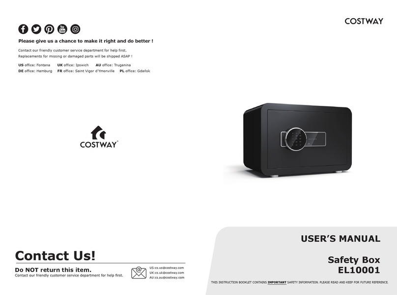 Costway EL10001 user manual