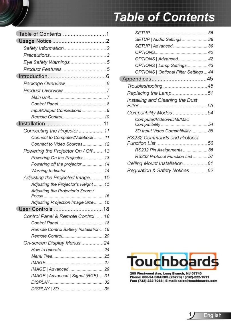 InFocus IN114v User manual