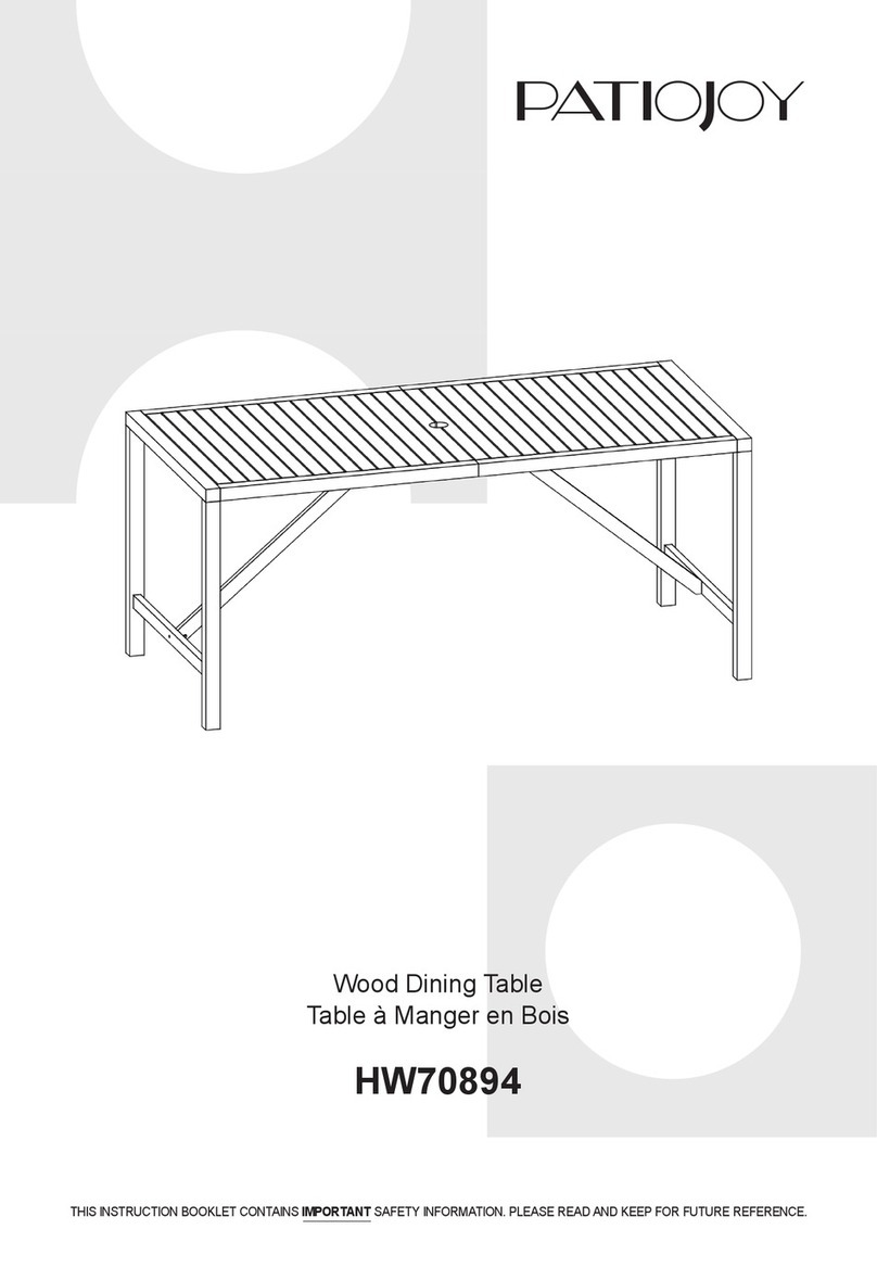 PATIOJOY HW70894 User manual