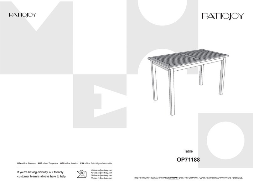 PATIOJOY OP71188 User manual