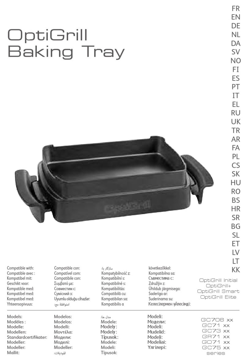 OptiGrill GC7148 manual