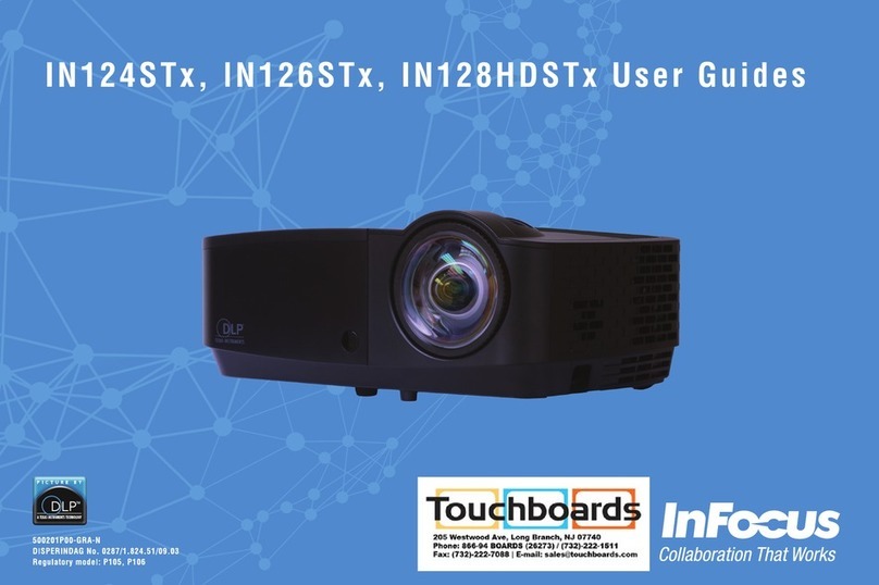 InFocus IN124STx User manual