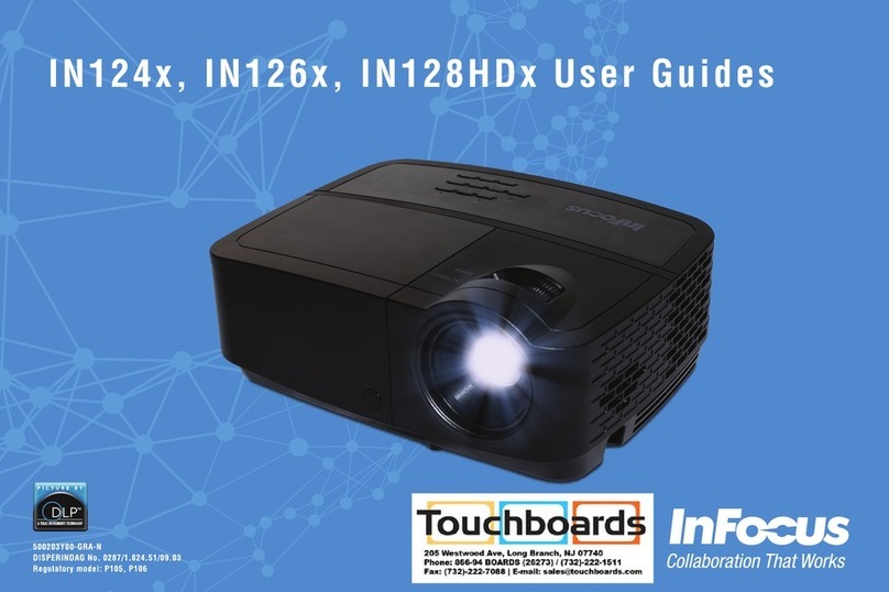 InFocus IN126x User manual