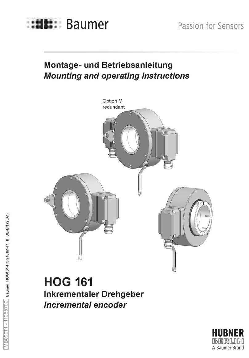 Baumer HOG 161 Service manual Baumer HOG 161 Service manual