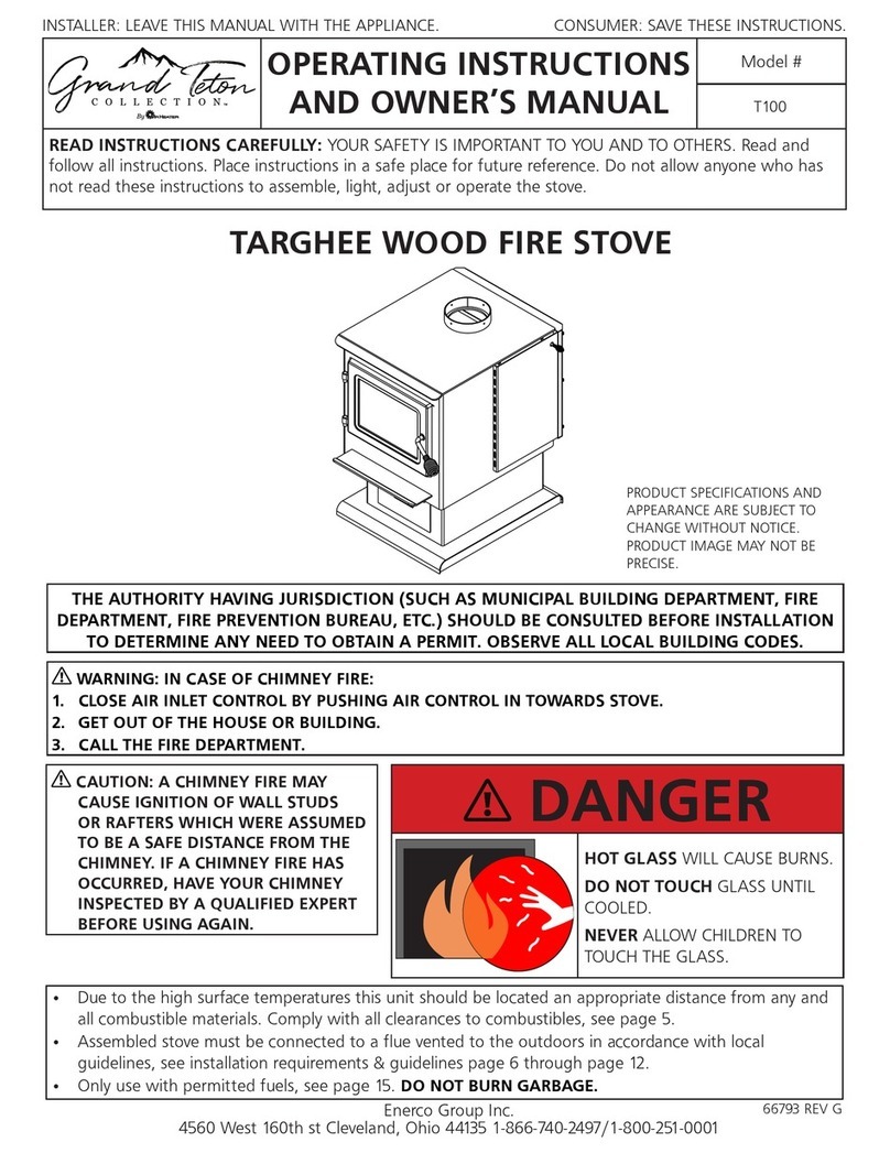 MrHeater Grand Teton Collection Targhee T100 Operating instructions and owner's manual