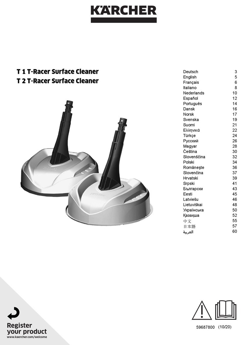 Kärcher T 1 User manual