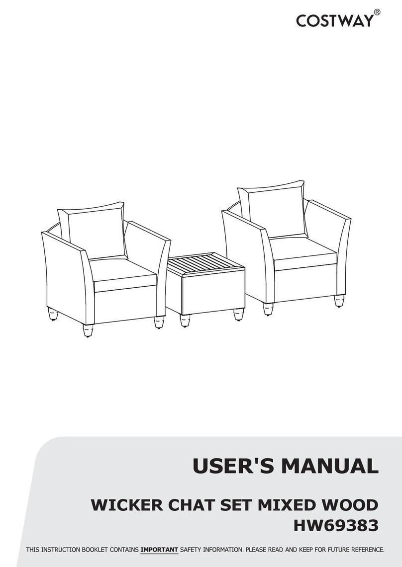Costway HW69383 User manual Costway HW69383 User manual