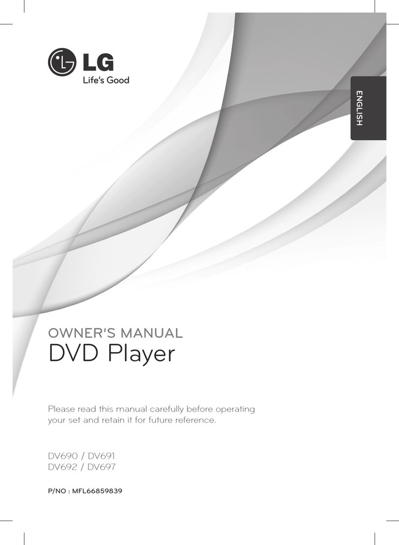 LG DV690 owner's manual