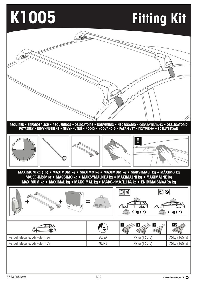 Yakima K1005 User manual