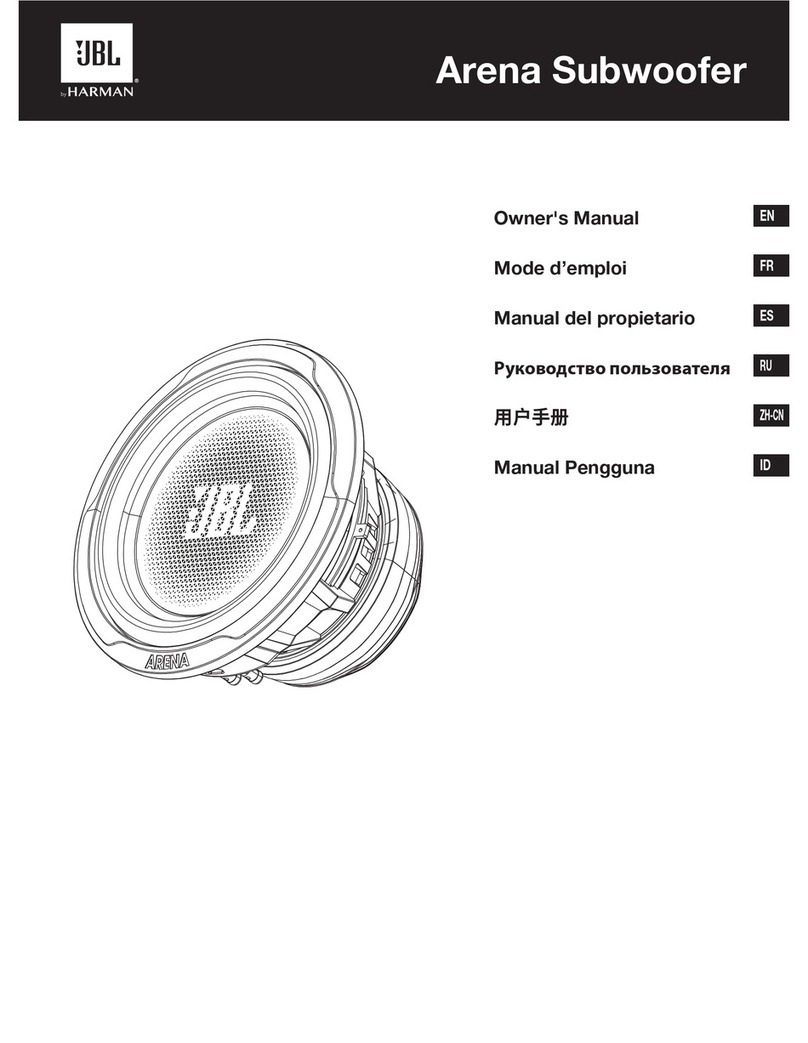 Harman JBL Arena User manual