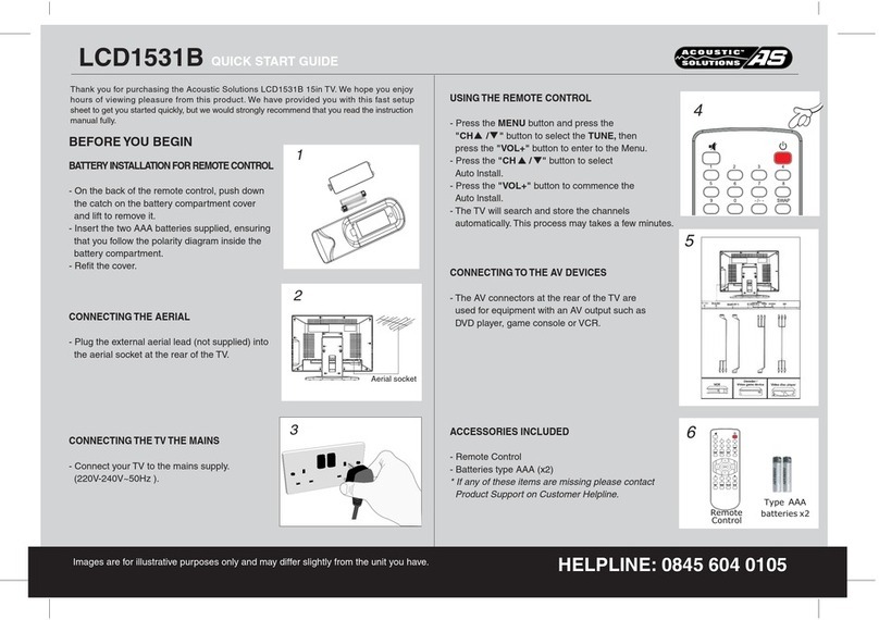 ACOUSTIC SOLUTIONS LCD-1531B user manual
