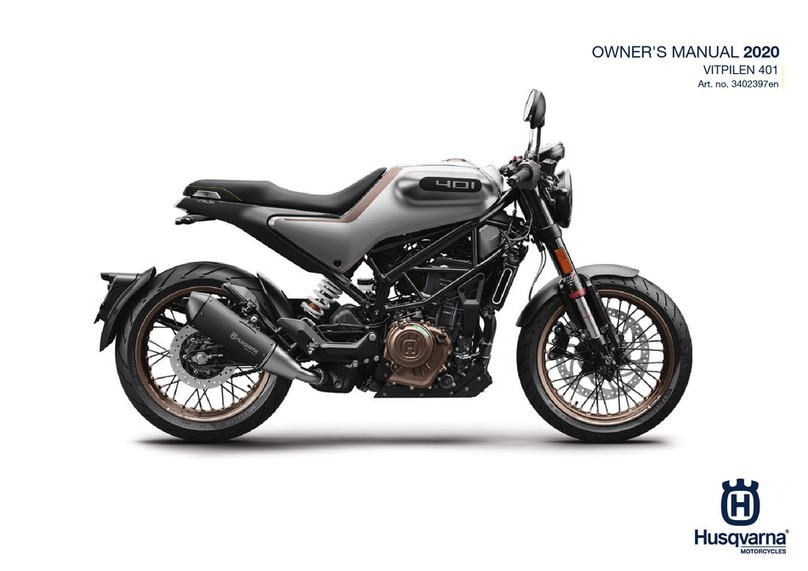 Husqvarna VITPILEN 401 2020 User manual