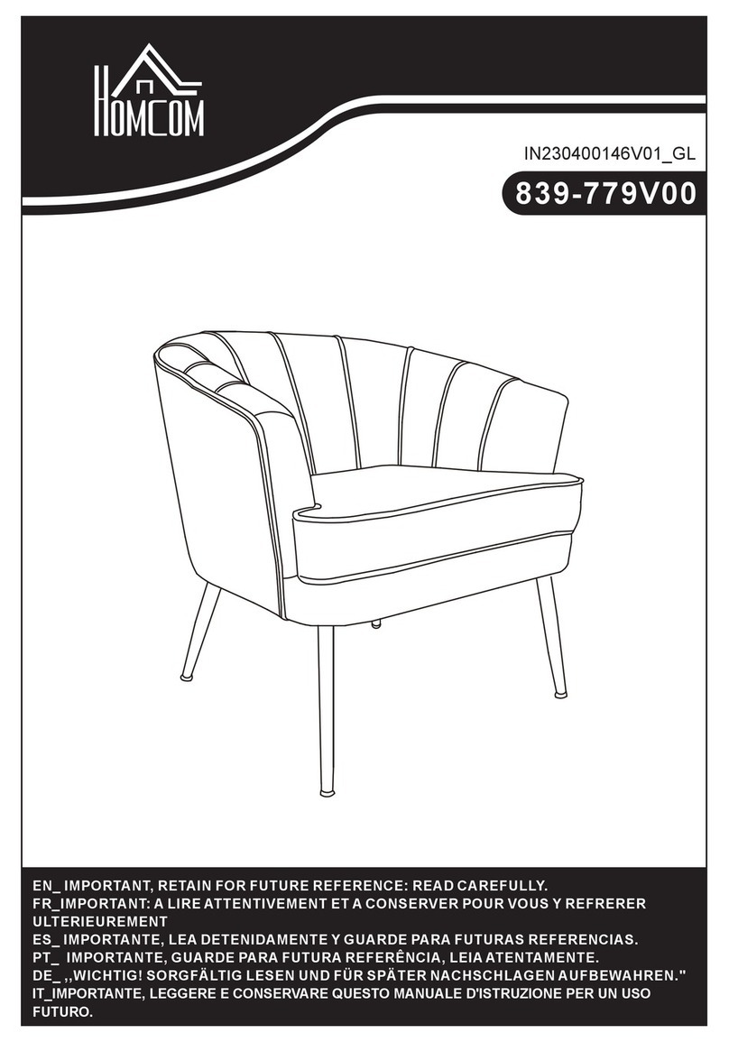 HOMCOM 839-779V00 User manual