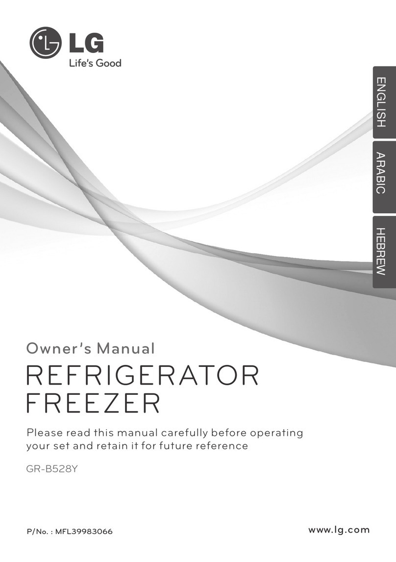 LG GR-B528Y User manual