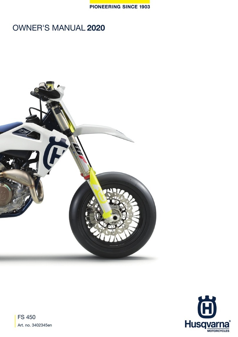 Husqvarna FS 450 2020 owner's manual