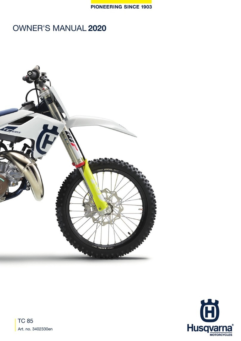 Husqvarna TC 85 19/16 2020 User manual